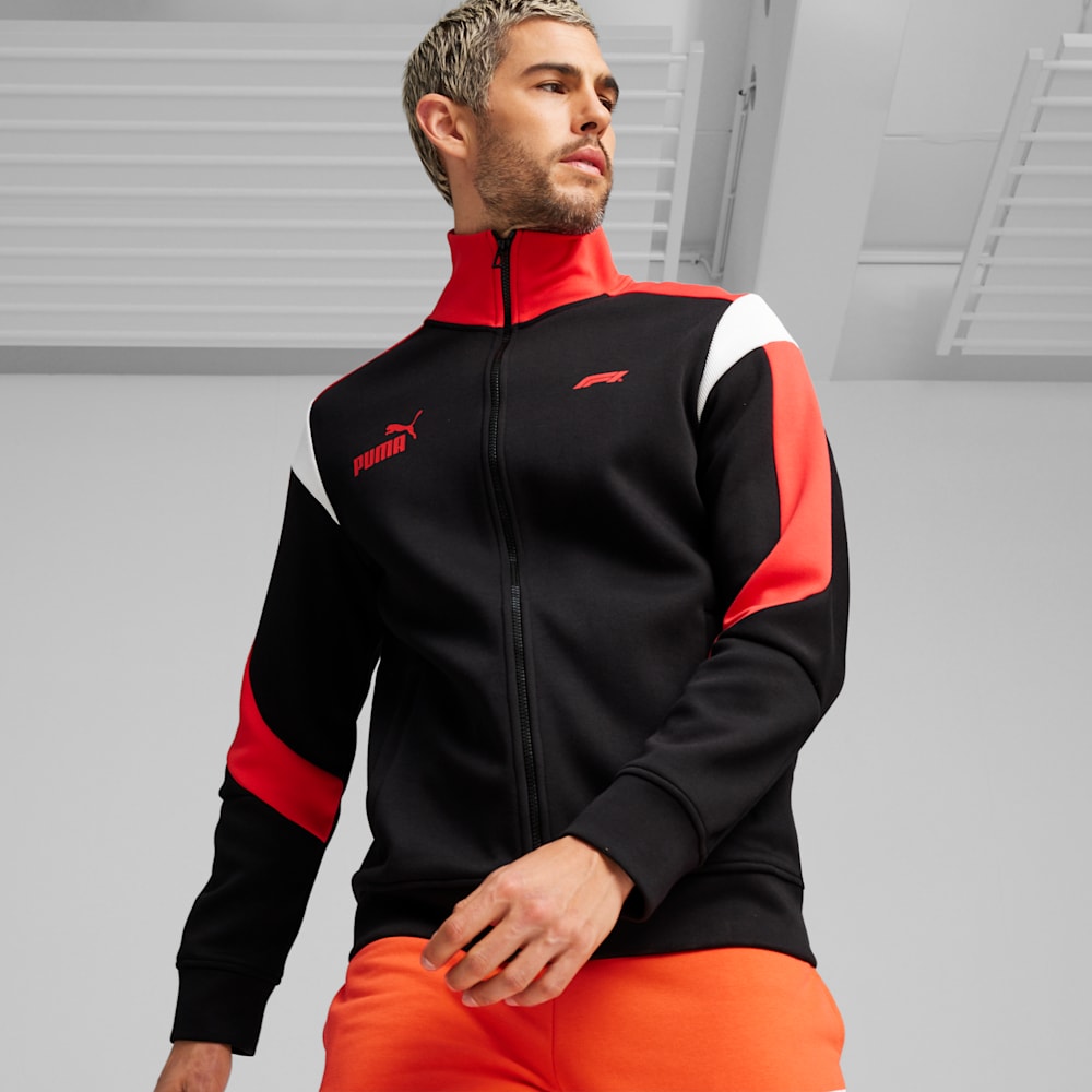 F1 MT7 Track Jacket Men PUMA Black PUMA Shoes PUMA
